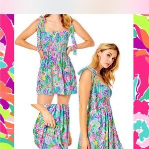 Lilly Pulitzer ~ Rivera Romper / Dress ~ L ~ Me.and My Zesty
